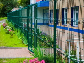3D заборы для детского сада 80 метров фото в Белоозёрском