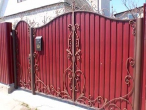 Калитка - пример 1 фото в Белоозёрском