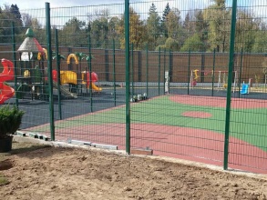 Забор на детскую площадку 50 метров фото в Белоозёрском